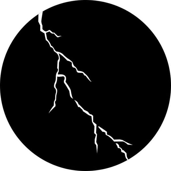 Lightning gobo