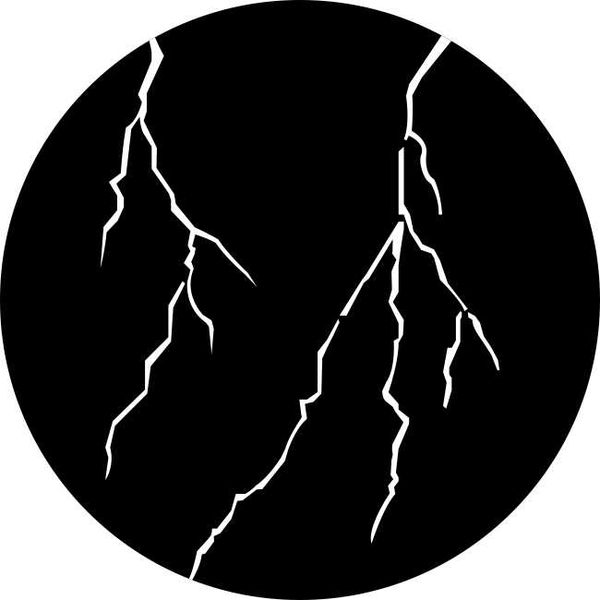 Lightning gobo