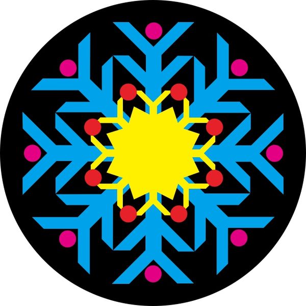 Snowflake gobo